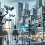 city with CCTV cameras